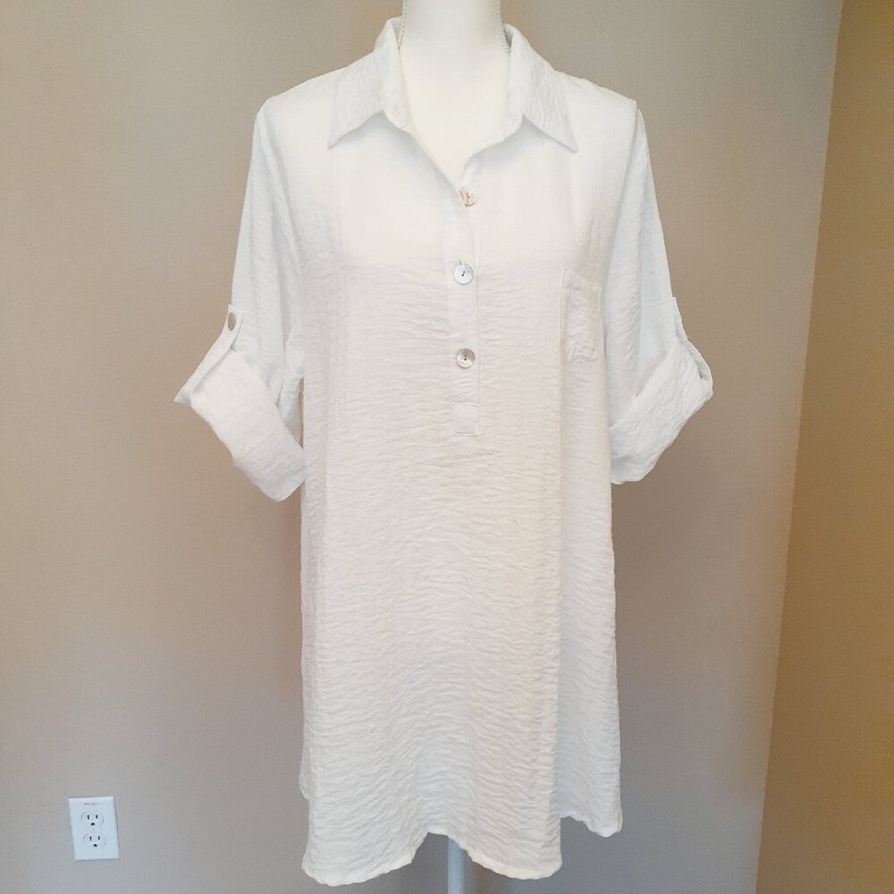 Habitat Pullover White Tunic - Picture 7 of 15